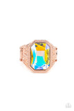 Paparazzi Jewelry Galaxy Goddess - Rose Gold Ring - Pure Elegance by Kym