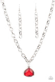 Paparazzi Jewelry Gallery Gem - Red Necklace - Pure Elegance by Kym