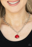 Paparazzi Jewelry Gallery Gem - Red Necklace - Pure Elegance by Kym