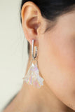 Paparazzi Jewelry Jaw-Droppingly Jelly - Silver Earrings - Pure Elegance by Kym