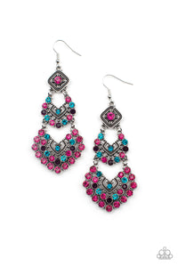 Paparazzi Jewelry All For The GLAM - Multi Earrings - Pure Elegance by Kym
