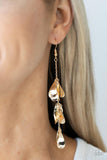 Paparazzi Jewelry Arrival CHIME - Gold Earring - Pure Elegance by Kym