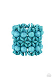 Paparazzi Jewelry Island Mixer - Blue Bracelet - Pure Elegance by Kym