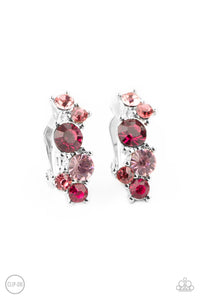 Paparazzi Jewelry Cosmic Celebration - Pink Earring - Pure Elegance by Kym