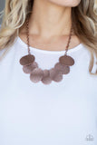 Paparazzi Jewelry Industrial Wave - Copper Necklace - Pure Elegance by Kym
