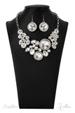 Paparazzi Jewelry Zi Collection 2021 The Danielle White Necklace - Pure Elegance by Kym