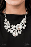 Paparazzi Jewelry Zi Collection 2021 The Danielle White Necklace - Pure Elegance by Kym