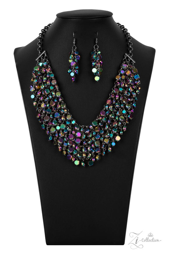 Paparazzi Jewelry Zi Collection 2021 Vivacious - Multi Necklace - Pure Elegance by Kym