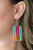 Paparazzi Jewelry Beadwork Wonder - Multi Earring - Pure Elegance by Kym