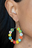 Paparazzi Jewelry Festively Flower Child - Multi Earrings - Pure Elegance by Kym