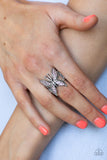 Paparazzi Jewelry Blinged Out Butterfly - Pink Ring - Pure Elegance by Kym