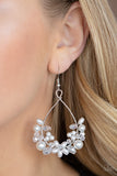 Paparazzi Jewelry Marina Banquet - White Earrings - Pure Elegance by Kym