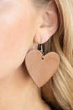 Paparazzi Jewelry Country Crush - Brown Earrings - Pure Elegance by Kym
