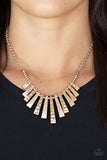 Paparazzi Jewelry The MANE Course - Gold Necklace - Pure Elegance by Kym