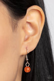 Paparazzi Jewelry The Next NEST Thing - Orange Necklace - Pure Elegance by Kym