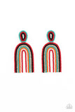 Paparazzi Jewelry Rainbow Remedy - Multi Earring - Pure Elegance by Kym