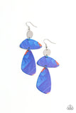 Paparazzi Jewelry SWATCH Me Now - Blue Earrings - Pure Elegance by Kym