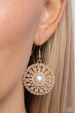 Paparazzi Jewelry Century Classic - Gold Earrings - Pure Elegance by Kym