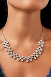 Paparazzi Jewelry Won The Lottery - White Necklace - Pure Elegance by Kym