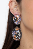 Paparazzi Jewelry Flaky Fashion - Orange Earring - Pure Elegance by Kym
