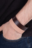 Paparazzi Jewelry MOUNTAIN MAN to MOUNTAIN MAN - Brown Bracelet - Pure Elegance by Kym