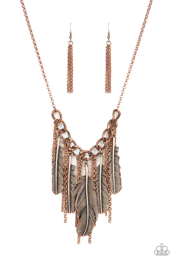 Paparazzi Jewelry NEST Friends Forever - Copper Necklace - Pure Elegance by Kym