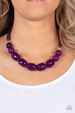 Paparazzi Jewelry Ten Out of TENACIOUS - Purple Necklace - Pure Elegance by Kym
