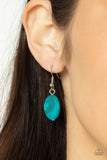 Paparazzi Jewelry Barefoot and Beachbound - Blue Necklace - Pure Elegance by Kym