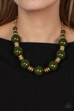 Paparazzi Jewelry Race to the POP - Green Necklace - Pure Elegance by Kym