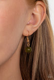Paparazzi Jewelry Race to the POP - Green Necklace - Pure Elegance by Kym