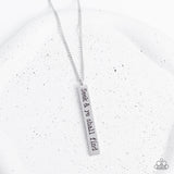 Paparazzi Jewelry Matt 7:7 - Silver Necklace - Pure Elegance by Kym