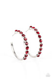 Paparazzi Jewelry Photo Finish - Red Earrings - Pure Elegance by Kym