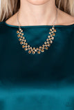 Paparazzi Jewelry Won The Lottery - Brown Necklace - Pure Elegance by Kym