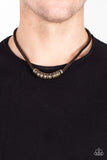 Paparazzi Jewelry Primitive Prize - Brown Necklace - Pure Elegance by Kym