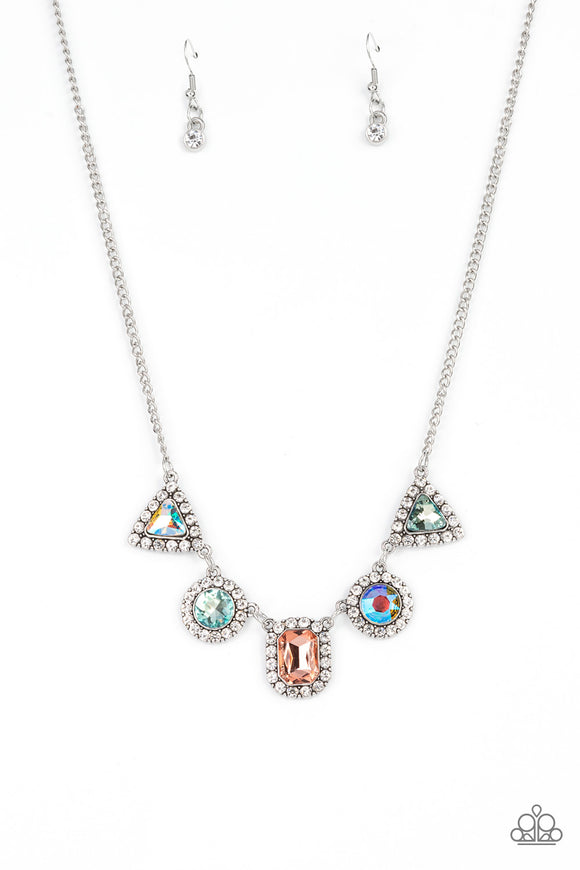 Paparazzi Jewelry Posh Party Avenue - Multi Necklace - Pure Elegance by Kym