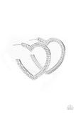 Paparazzi Jewelry AMORE to Love - White Earrings - Pure Elegance by Kym