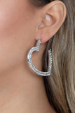 Paparazzi Jewelry AMORE to Love - White Earrings - Pure Elegance by Kym