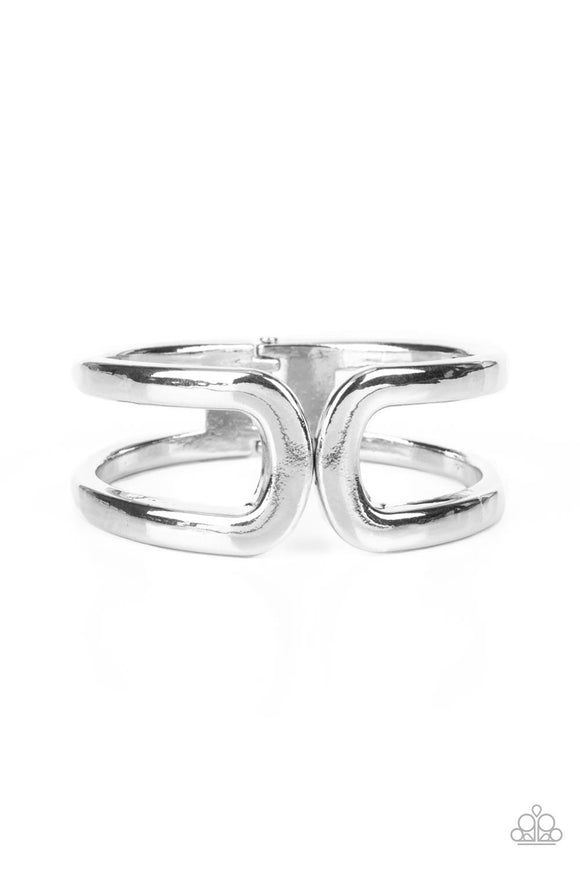 Paparazzi Jewelry Industrial Empress - Silver Bracelet - Pure Elegance by Kym