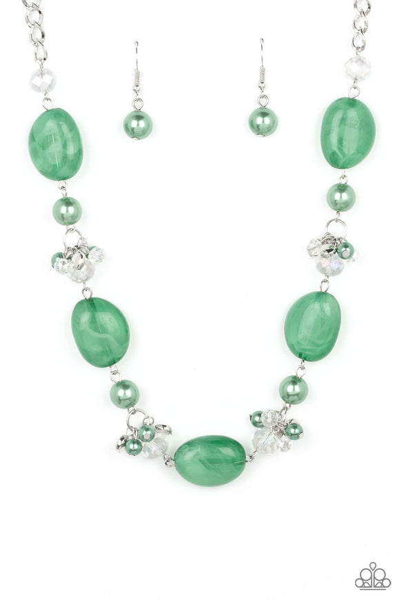 Paparazzi Jewelry The Top TENACIOUS - Green Necklace - Pure Elegance by Kym