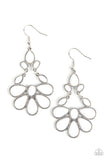 Paparazzi Jewelry Colorfully Canopy - White Earring - Pure Elegance by Kym