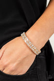 Paparazzi Jewelry Mic Dropping Drama - Gold Bracelet - Pure Elegance by Kym