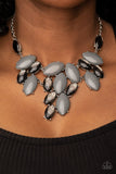 Paparazzi Jewelry Date Night Nouveau - Silver Necklace - Pure Elegance by Kym