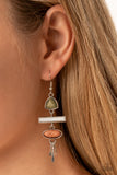 Paparazzi Jewelry Adventurously Artisan - Multi Earrings - Pure Elegance by Kym