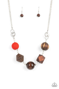 Paparazzi Jewelry Eco Extravaganza - Red Necklace - Pure Elegance by Kym