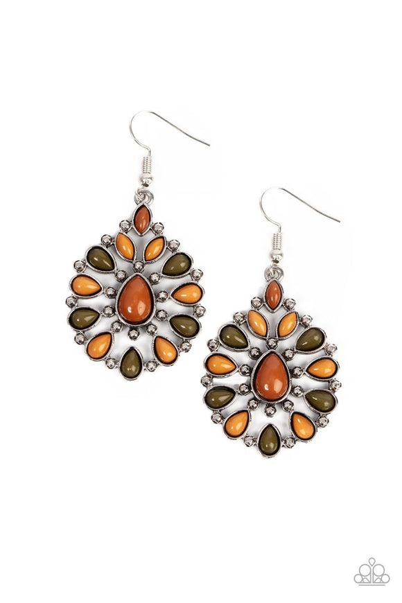 Paparazzi Jewelry Lively Luncheon - Multi Earring - Pure Elegance by Kym