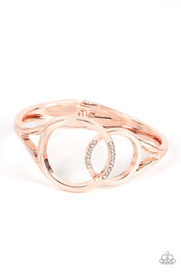 Paparazzi Jewelry Scope of Expertise - Rose Gold Bracelet - Pure Elegance by Kym