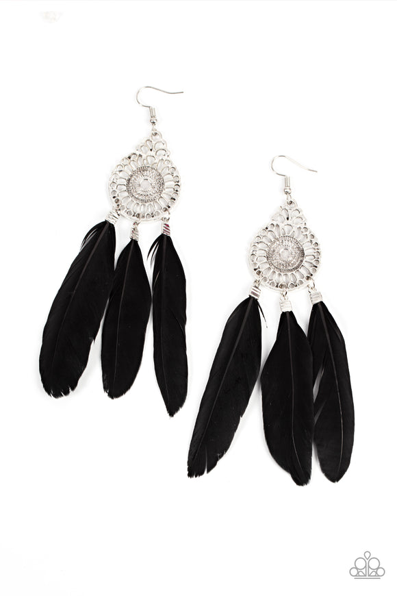 Pretty in PLUMES - Black - Pure Elegance by Kym
