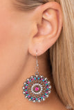 Paparazzi Jewelry Twinkly Translation - Multi Earrings - Pure Elegance by Kym