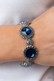 Paparazzi Jewelry Palace Property - Blue Bracelet - Pure Elegance by Kym