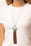 Paparazzi Jewelry Winslow Wanderer - Blue Necklace - Pure Elegance by Kym